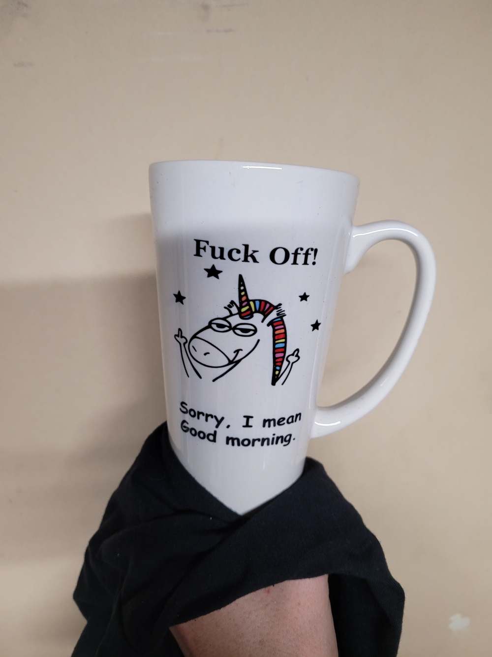 Honest unicorn mug